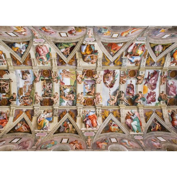 Puzzle 3000 pièces : La Chapelle Sixtine - ArtPuzzle-5525