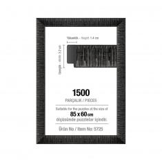 Frame For 1500 Pieces Puzzles - 30 mm : Black