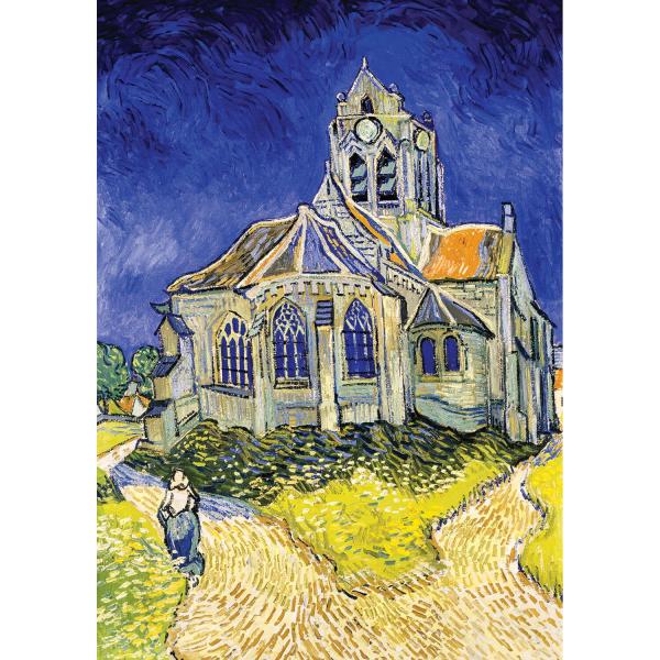 Puzzle 1000 pièces : Vincent Van Gogh, L'église - ArtPuzzle-5248