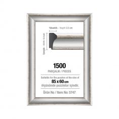 Cadre puzzle 1500 pièces - 43 mm : Blanc