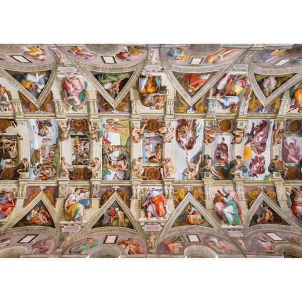 1000-teiliges Puzzle: Die Sixtinische Kapelle - ArtPuzzle-5277