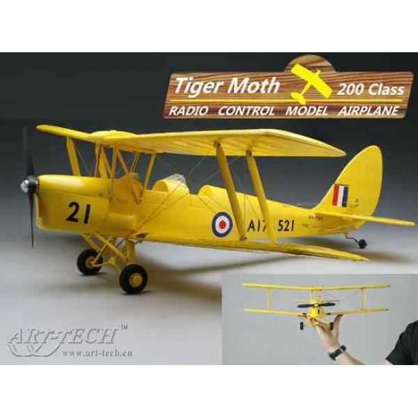 Micro Tiger-Moth RTF Rouge - ART-21445