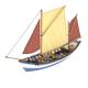 Miniature Maquette bateau en bois : Saint Malo