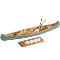 Maquette bateau en bois : The Indian Girl Canoe