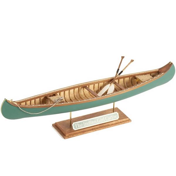 Maquette bateau en bois : The Indian Girl Canoe - Artesania-19000