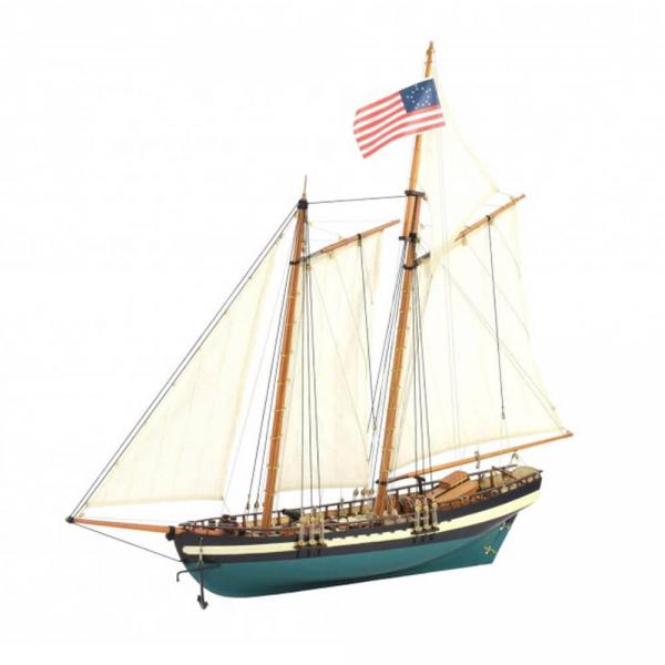 Maquette bateau en bois : Virginia Américaine Schooner - Artesania-22115