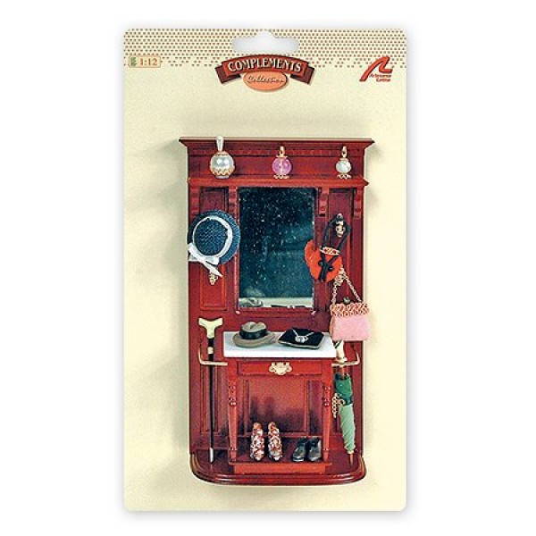 Accessoires pour maison de poupées : Mobilier pièce par pièce : Vestiaire - Artesania-98060