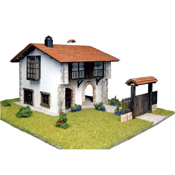 Maison en kit : Country collection : Maison comillas avec portail - Artesania-30611N