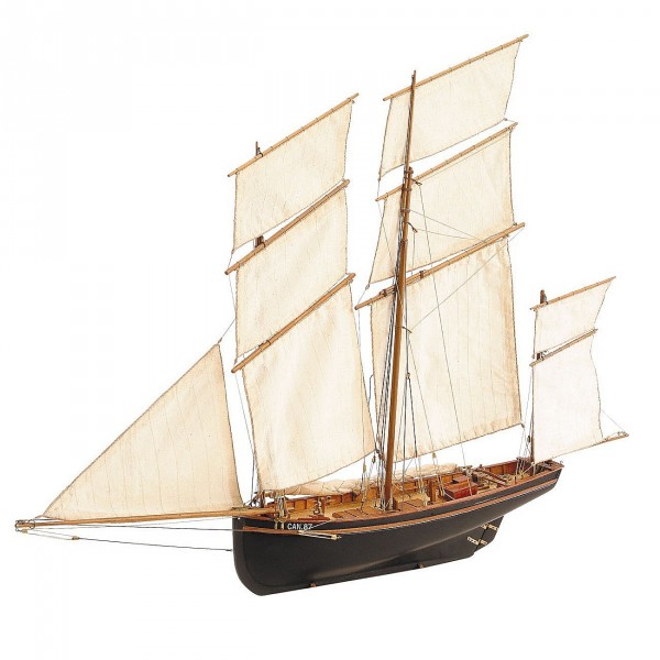Maquette bateau en bois : La Cancalaise : Prêt à exposer - Artesania-50002