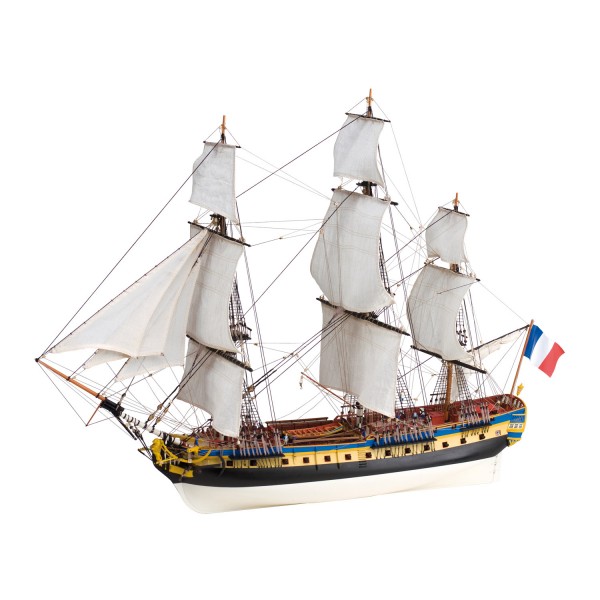 Maquette bateau en bois : L'Hermione La Fayette - Artesania-22517-N