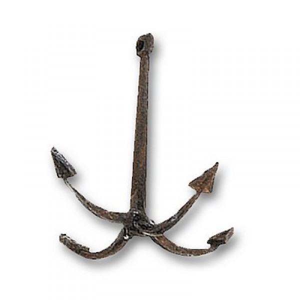 Accessoire pour maquette de bateau en bois : Ancre 4 branches 27 x 25 mm - Artesania-8711