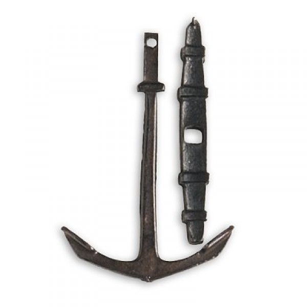 Accessoire pour maquette de bateau en bois : Ancre à jas 45 x 30 mm - Artesania-8705