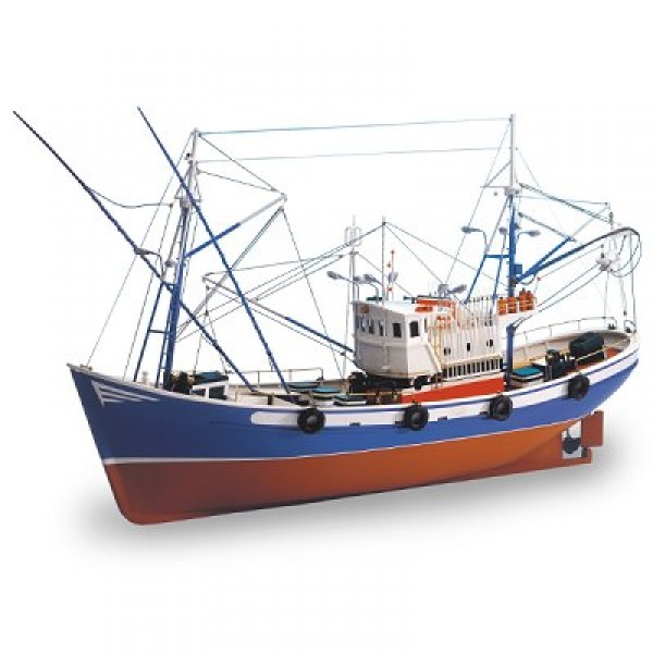Maquette en bois  - Carmen II : bateau de pêche du Nord de l'Espagne - Artesania-18030