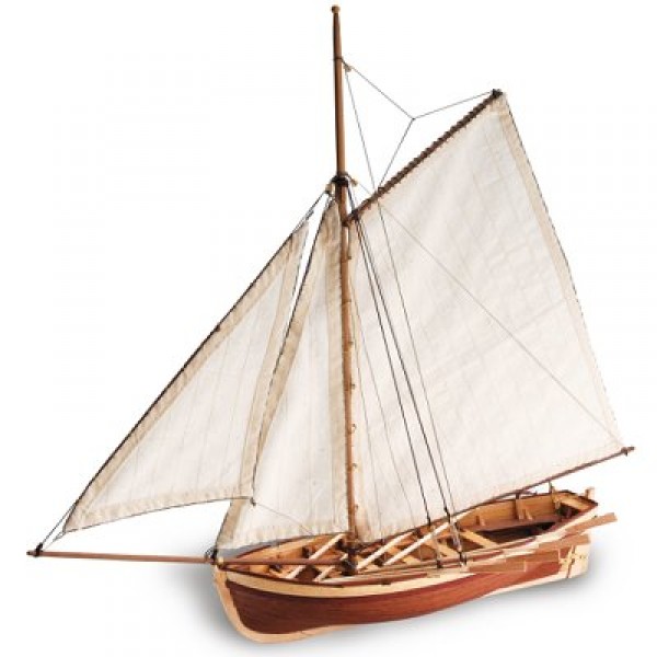Maquette bateau en bois : H.M.S. Bounty's Jolly Boat - Artesania-19004OLD