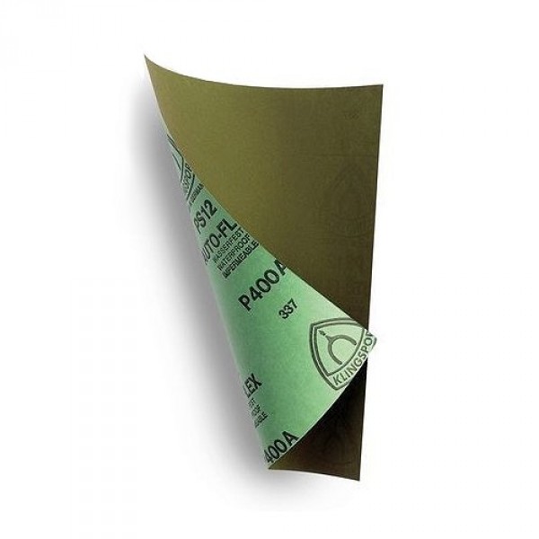 Papier abrasif : Set de 4 papiers fins : Vert - Artesania-27636