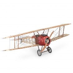 Wood and metal airplane model: Sopwith Camel 1918