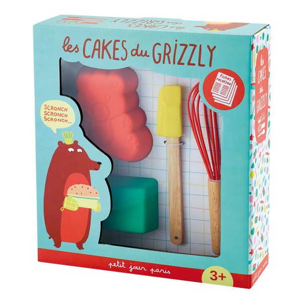 Coffret pâtisserie : Les cakes du Grizzly - ArtyFrog-AF451H