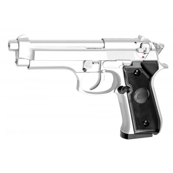 Réplique pistolet M92 chrome gnb - PG1005