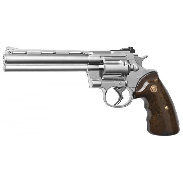 Réplique revolver mod. R 357 chrome gaz gnb - PG1003