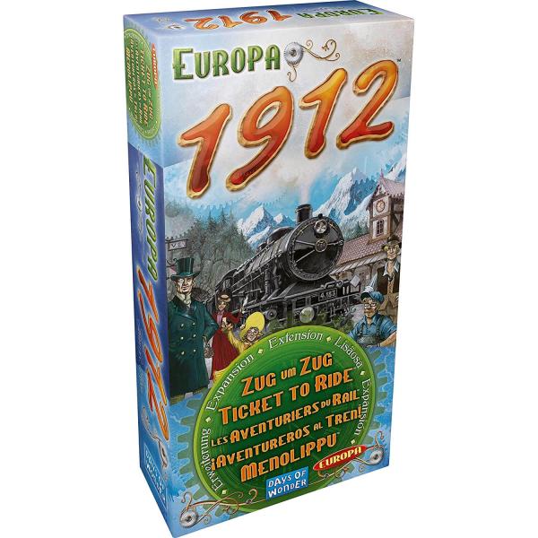 Les Aventuriers du Rail Europe Extension : 1912 - Asmodee-AVE07ML2
