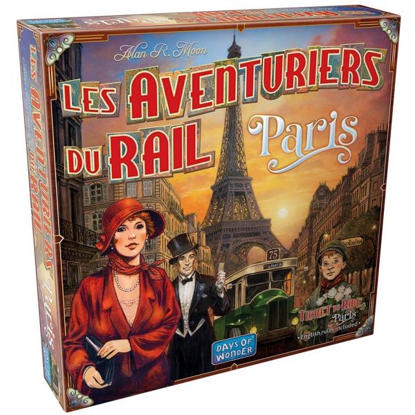 Les Aventuriers du Rail : Paris - Asmodee-AVE34