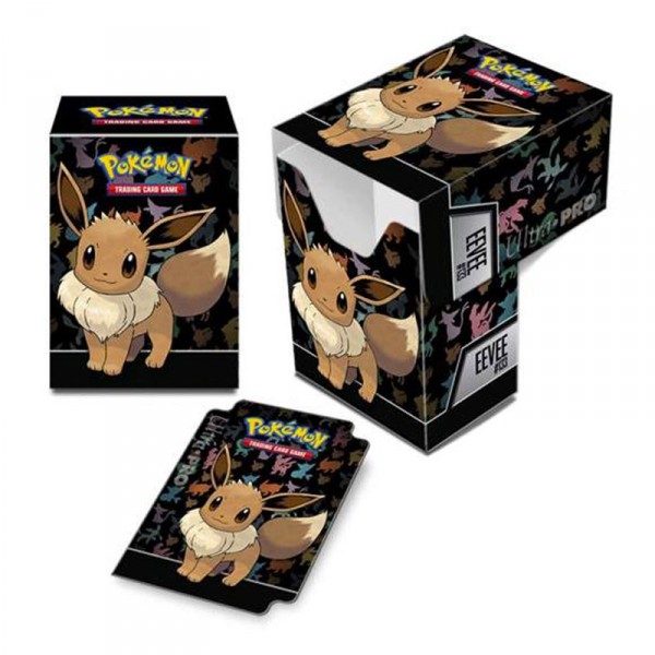 Pokémon : Boîte de rangement Évoli - Asmodee-84924