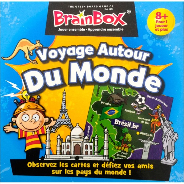Brain Box : Voyage autour du monde - Asmodee-93351