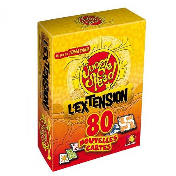 Jungle Speed : L'extension 80 nouvelles cartes - Asmodee-JSEXT02