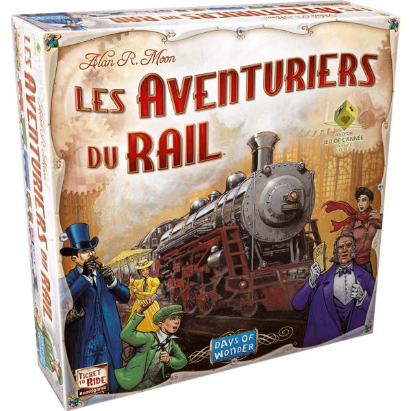 Les Aventuriers du Rail - Asmodee-AVE01