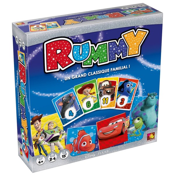 Rummy Junior : Disney-Pixar - Asmodee-DISRUM01