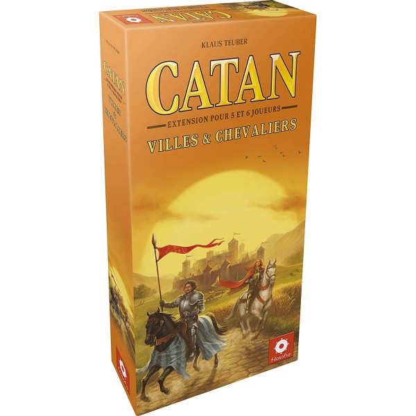 Catan Extension : Villes et Chevaliers : 5/6 joueurs - Asmodee-FICAT08