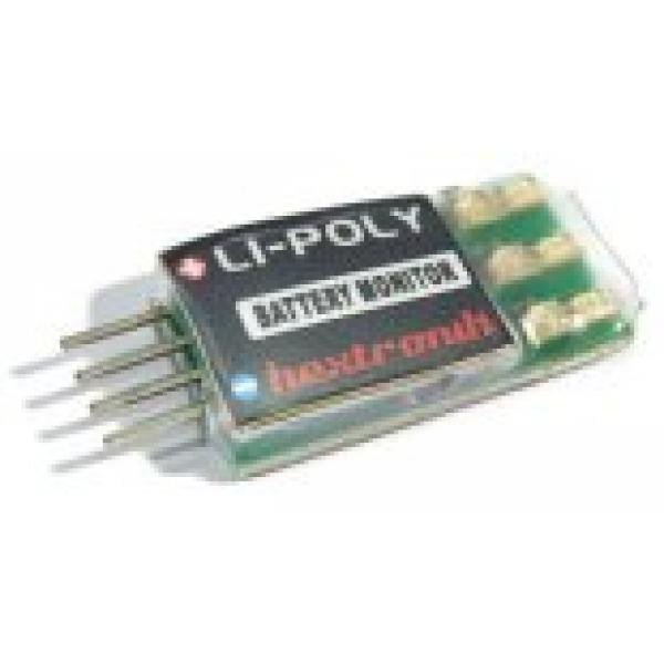 Controlleur de tension pour accus LiPo 4S - HEX-Monitor-lipo-4S