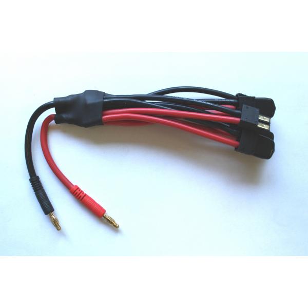 Cable 4mm Banana vers 6x Prise Traxxas Male - CHI-PC-TRX