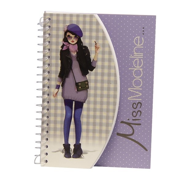 Carnet Miss Modeline Creativ'Model A6 : Maya - Mandarine-62191O