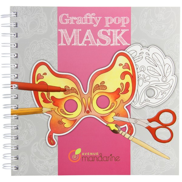 Graffy Pop Mask : Masques vénitiens - 52563O