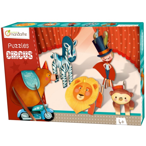 Puzzle 3D : Cirque garçon - Mandarine-42768O