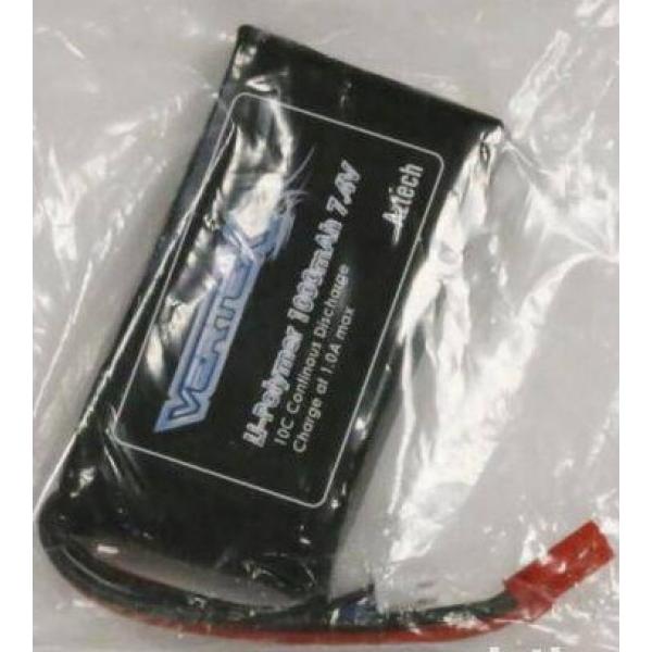 Batterie Lipo 1000Mah zulu -  Zulu / Helex - 1700W99351