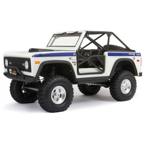 Axial - SCX10 III Early Ford Bronco 1:10th 4wd RTR (White) - AXI03014BT2