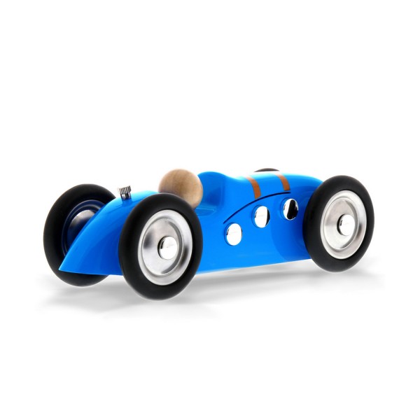 Voiture en métal : Mini Peugeot 402 Roadster : Darl'Mat : Bleue - Baghera-461