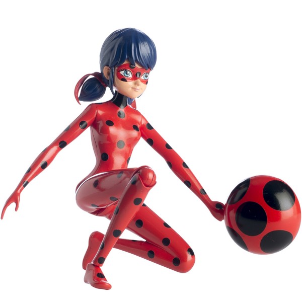 Figurine Miraculous : Ladybug saute et vole - Bandai-39730-39731