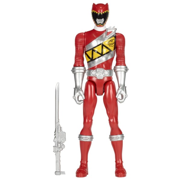 Figurine géante Power Rangers : Ranger rouge - Bandai-42120-42121