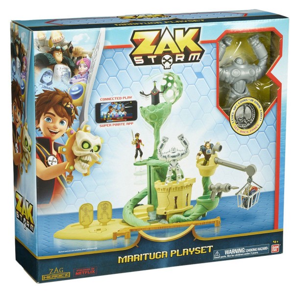 Coffret Zak Storm : Ile Marituga - Bandai-41580