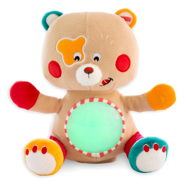 Peluche Ourson musical et lumineux - Bawi-16005
