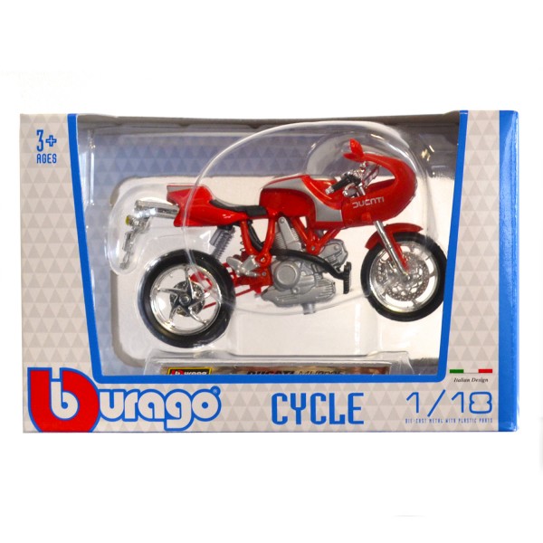 Modèle réduit : Moto Ducati MH900E : Echelle 1/18 - Bburago-51030-30