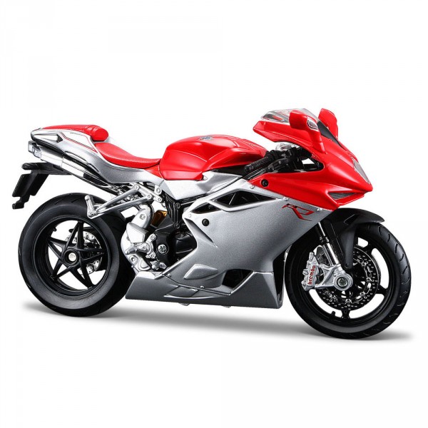 Modèle réduit : Moto MV Agusta F4 : Echelle 1/18 - Bburago-51030-26