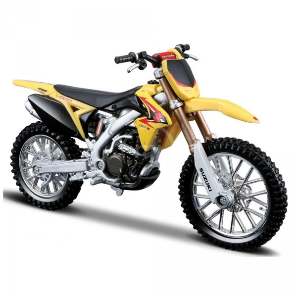 Modèle réduit : Moto Suzuki RM-Z450 : Echelle 1/18 - Bburago-51030-20