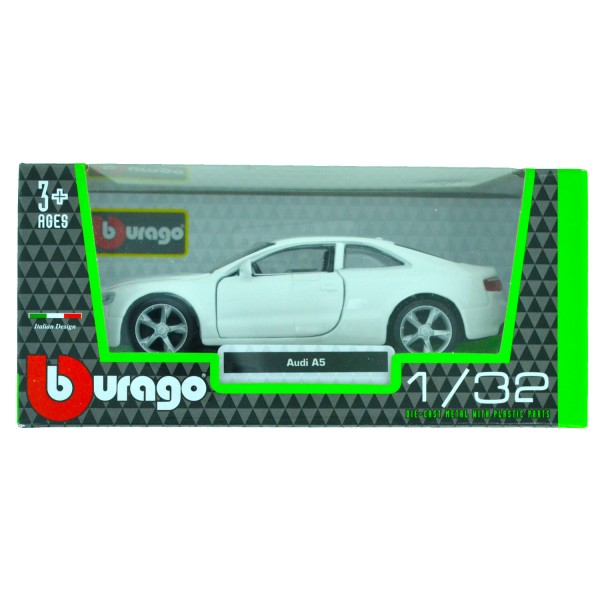 Modèle réduit 1/32 : Audi A5 Blanc - BBurago-43000-9