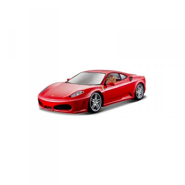 Modèle réduit de voiture de sport : Ferrari RP F430 rouge : Echelle 1/24 - BBurago-26008