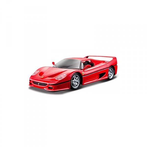 Modèle réduit de voiture de sport : Ferrari RP F50 rouge : Echelle 1/24 - BBurago-26010