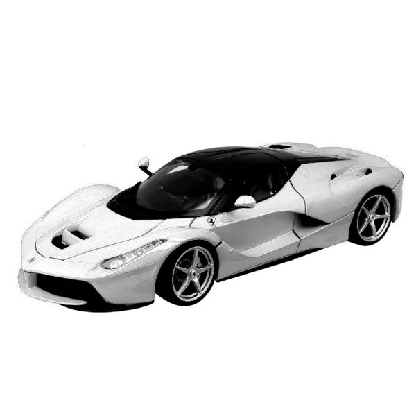Modèle réduit de voiture : Ferrari Signature : LaFerrari : Echelle 1/18 - Bburago-16901B